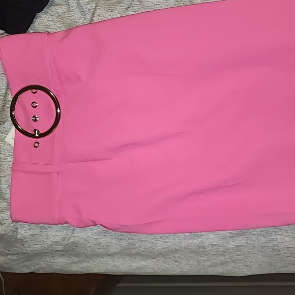 Fashion to Figure Dresses & Skirts - Mid Calf Pink Skirt